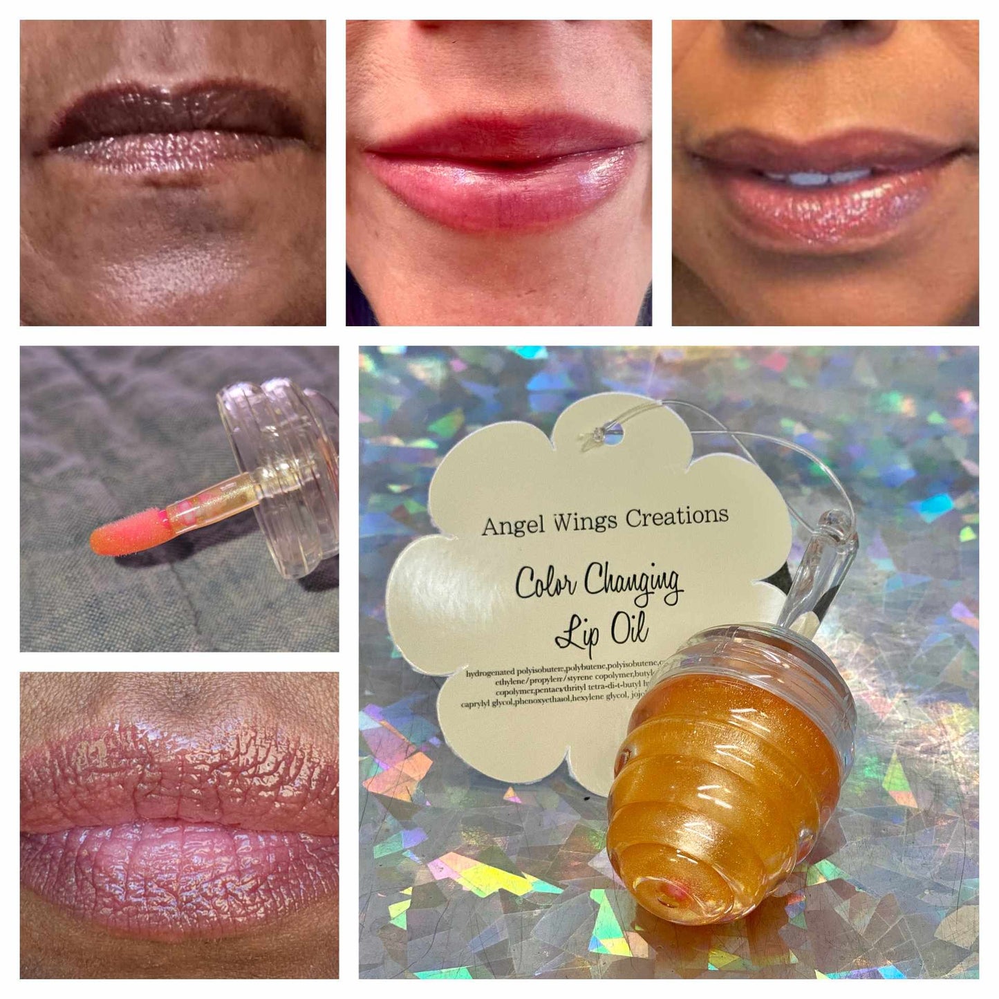 Angel Wings Creations - Color Changing Lip Oil